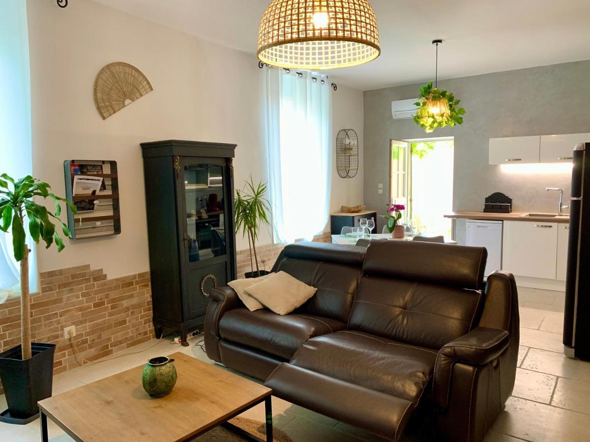 Appartement Avec Jardin Privatif Cazouls-lès-Béziers Exterior foto